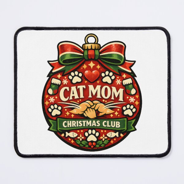Item preview, Paws & Claus Santa Paw Christmas Badge Heart designed and sold by KristenosNehk.