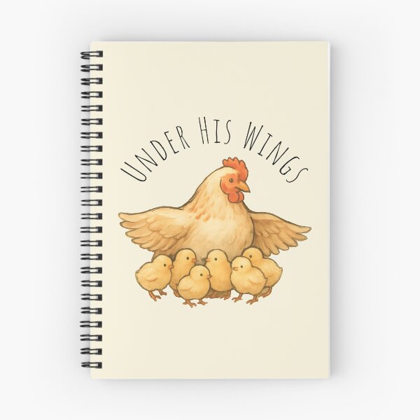 Item preview, Under His Wings Christian Hen and Chicks Faith designed and sold by Sachie's Studio.