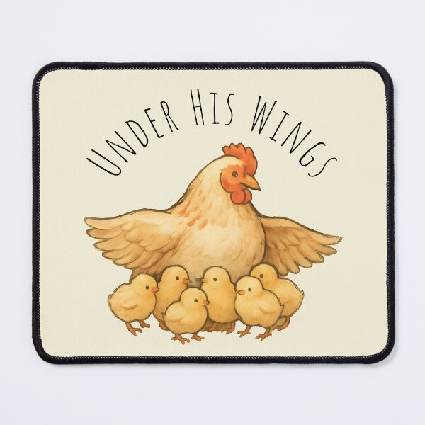 Item preview, Under His Wings Christian Hen and Chicks Faith designed and sold by Sachie's Studio.