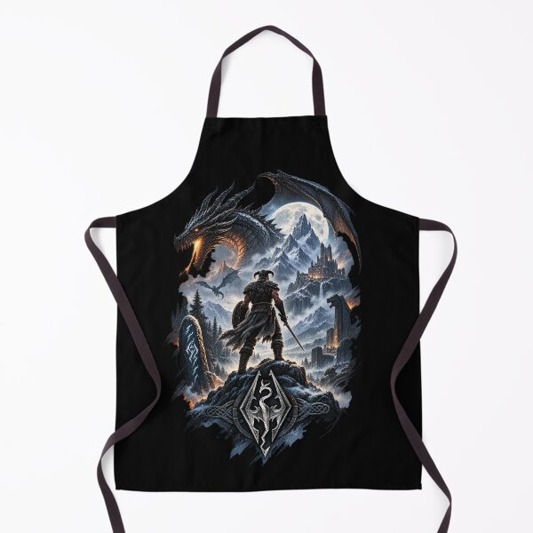 Item preview, Dragonborn - Skyrim Fantasy Art designed and sold by DogLord.