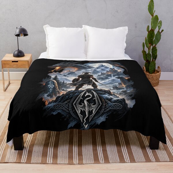 Item preview, Dragonborn - Skyrim Fantasy Art designed and sold by DogLord.