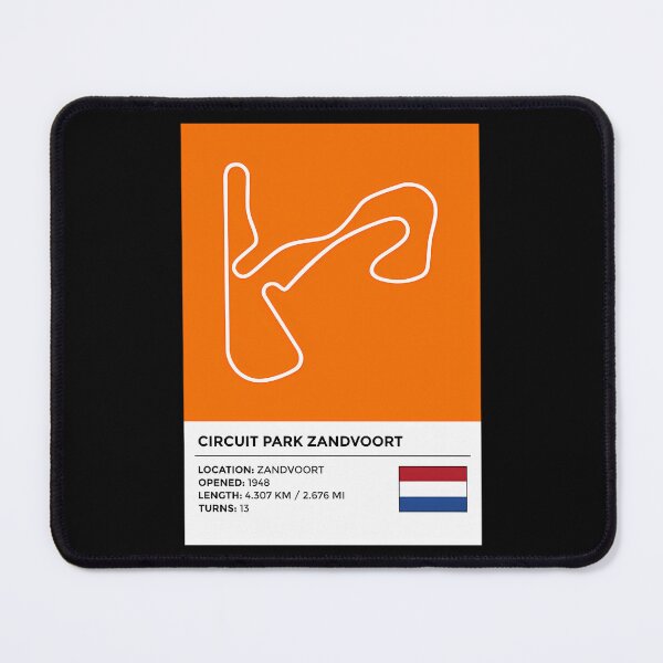 Item preview, Circuit Park Zandvoort Info designed and sold by LenzBrito.