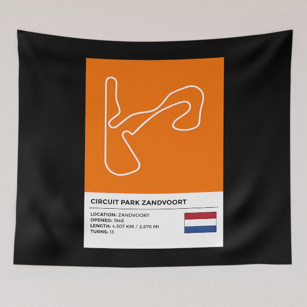 Item preview, Circuit Park Zandvoort Info designed and sold by LenzBrito.
