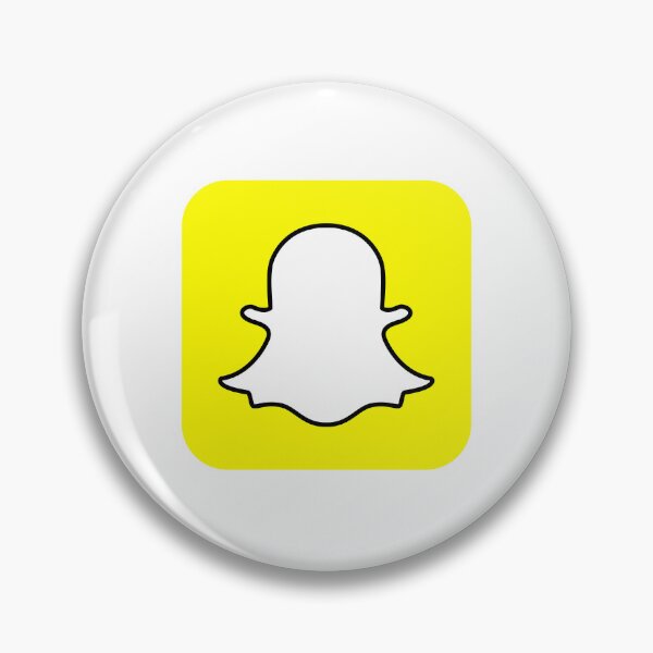 Item preview, Snapchat Ghost Silhouette Yellow App Icon Logo designed and sold by dykhqwiratara.