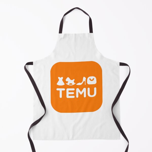 Item preview, Temu Orange Shopping Icons App Logo designed and sold by dykhqwiratara.