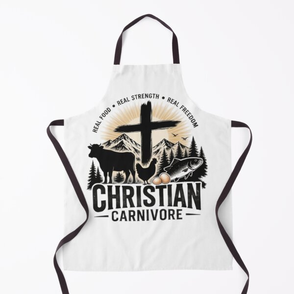 Item preview, Christian Carnivore Real Food Real Strength Real Freedom(1) designed and sold by CarnivoreGifts.