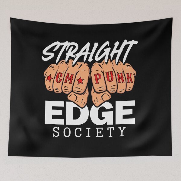Item preview, CM Punk Straight Edge Society designed and sold by JeyVel.