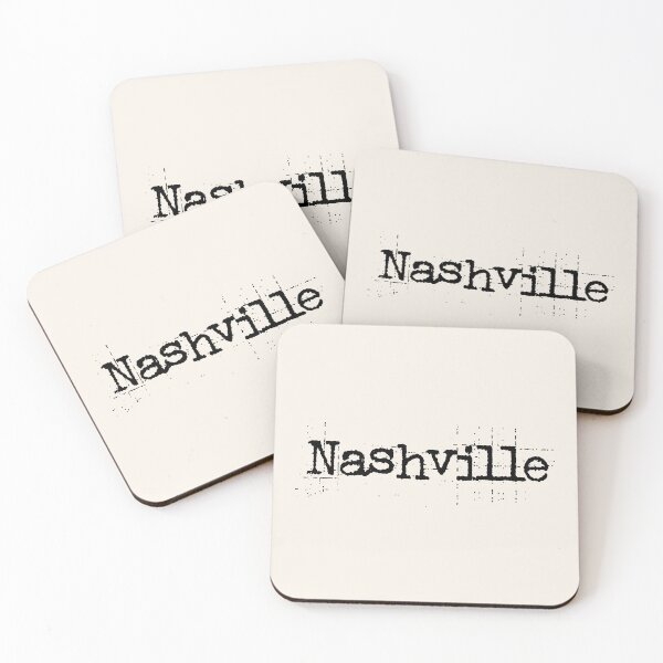 Artikelvorschau, Nashville City Grunge Distressed Vintage Typography Design entworfen und verkauft von FemmePod.