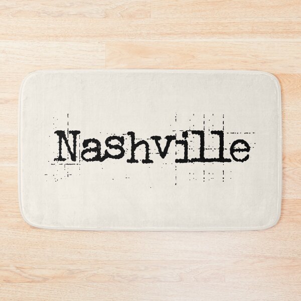 Item preview, Nashville City Grunge Distressed Vintage Typography Design designed and sold by FemmePod.