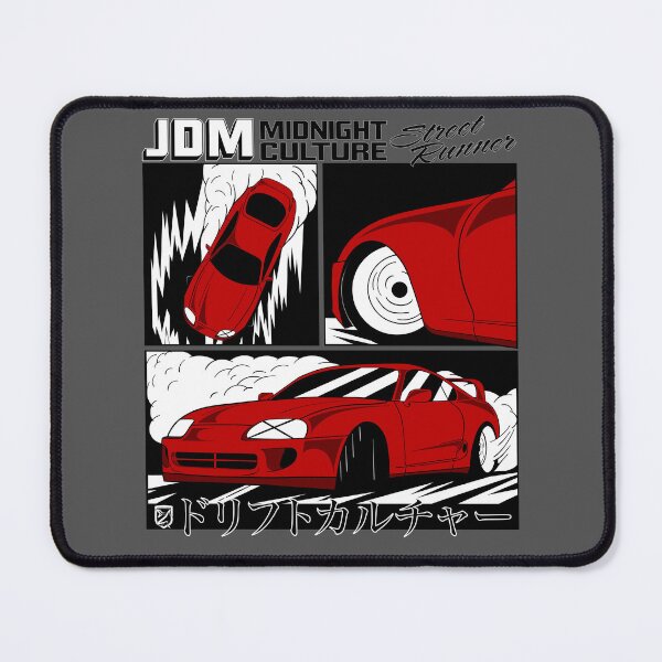 Item preview, Mk4 Supra Drifting Comic Book Spread (Red) designed and sold by Demetros Design Studio.