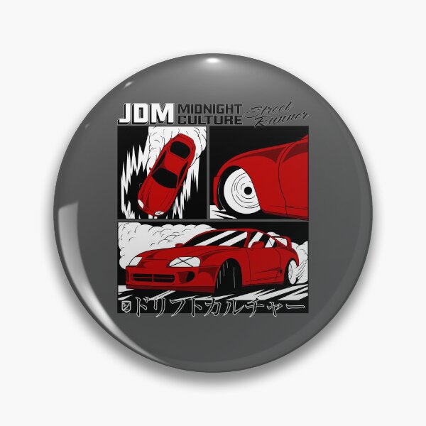 Item preview, Mk4 Supra Drifting Comic Book Spread (Red) designed and sold by Demetros Design Studio.