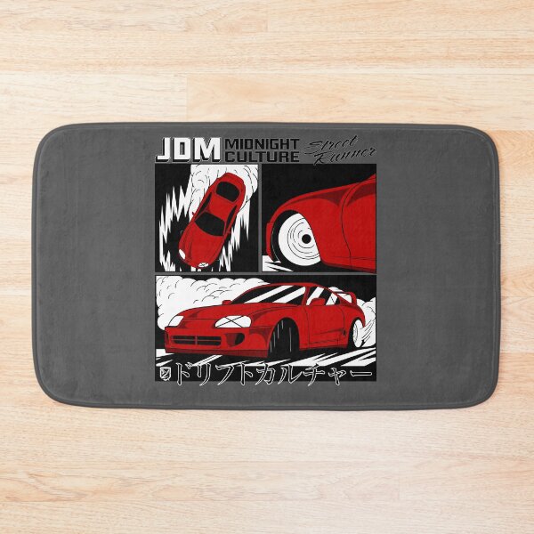 Item preview, Mk4 Supra Drifting Comic Book Spread (Red) designed and sold by Demetros Design Studio.