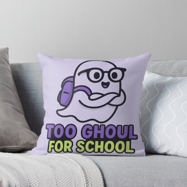 Item preview, Too Ghoul For School Cute Ghost Back To School Halloween Pun designed and sold by QCena.