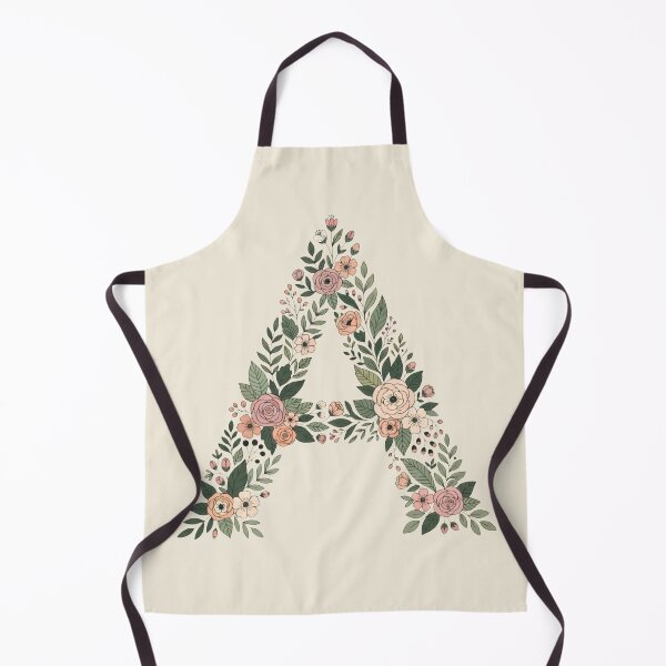 Item preview, Decorative Floral Letter A Botanical Monogram designed and sold by ITCHAWAWAA.