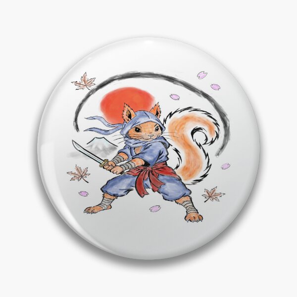 Artikelvorschau, Samurai Squirrel 2 entworfen und verkauft von SecretSquirrellDesigns.