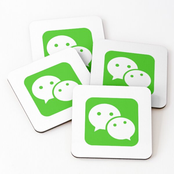 Item preview, WeChat Green Speech Bubbles Messaging Logo designed and sold by dykhqwiratara.