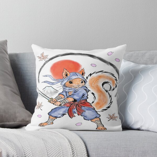 Item preview, Samurai Squirrel designed and sold by SecretSquirrellDesigns.