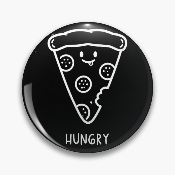 Item preview, Hungry Pizza Slice – Funny Food Lover Minimalist Design designed and sold by SakuraHQ.