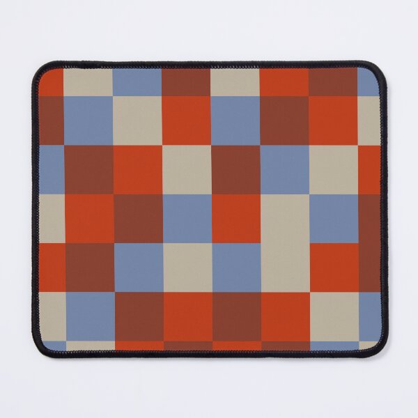 Item preview, Pixel Blocks Terracotta Grid Art designed and sold by PoeticRecipeST.