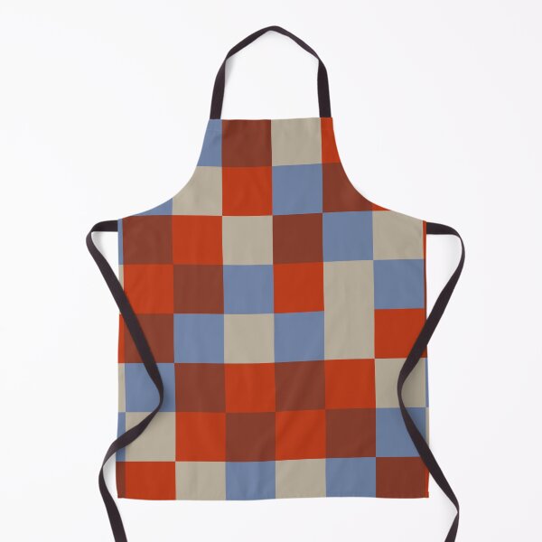 Item preview, Pixel Blocks Terracotta Grid Art designed and sold by PoeticRecipeST.