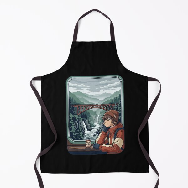 Item preview, Anime Train Journey Mountain Scenic Window Canned Coffee Aesthetic designed and sold by Animer-art1.