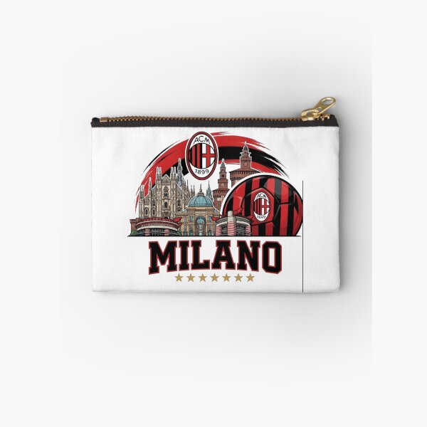 Item preview, AC Milan Milano Skyline Football Crest Art designed and sold by annaarthk.