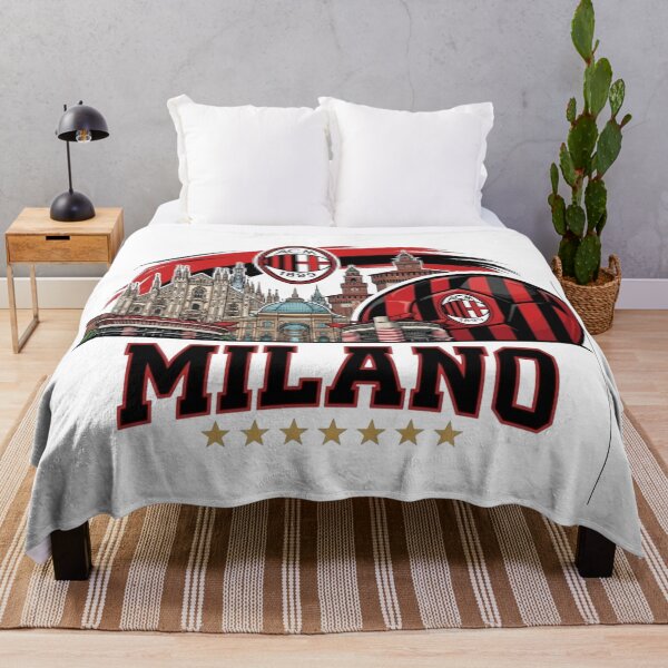 Item preview, AC Milan Milano Skyline Football Crest Art designed and sold by annaarthk.