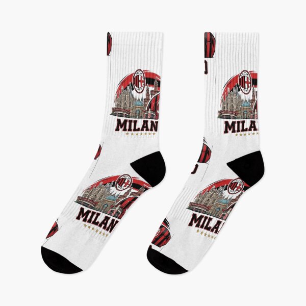 Item preview, AC Milan Milano Skyline Football Crest Art designed and sold by annaarthk.