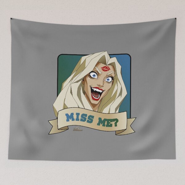 Item preview, "Miss Me?" | Samantha | Dungeon Crawler Carl Inspired Fan Art | Support Class Savage designed and sold by SupportClassSavage.