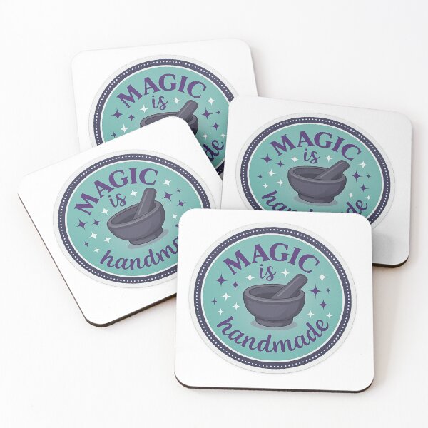 Item preview, Magic Is Handmade – Whimsical Crafting Witchy Design designed and sold by ThePeelAppeal.
