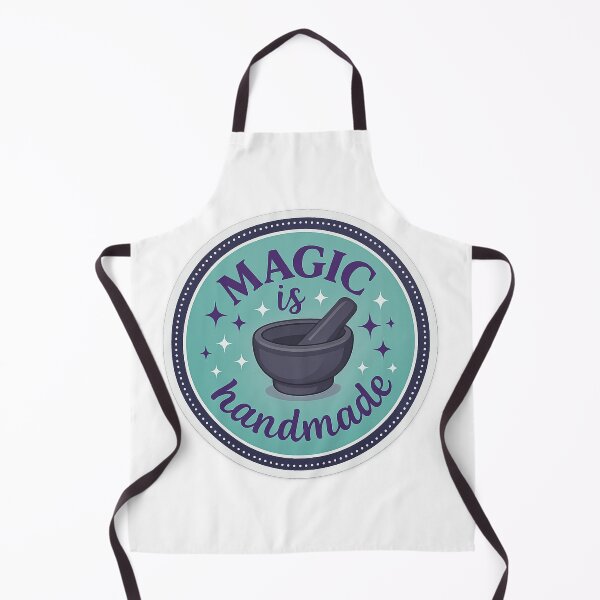 Item preview, Magic Is Handmade – Whimsical Crafting Witchy Design designed and sold by ThePeelAppeal.