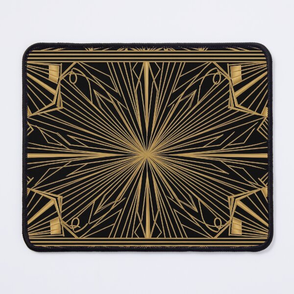 Item preview, Gold Art Deco Geometric Sunburst designed and sold by UrbanPrts.