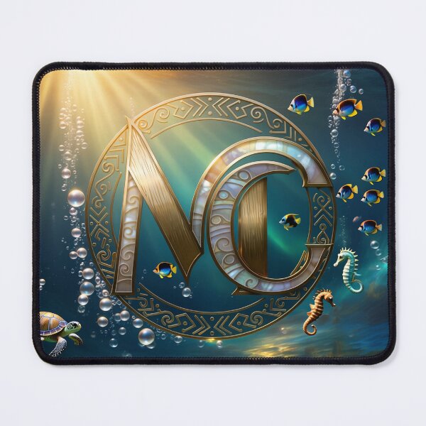 Item preview, MaramaCréations Monogram Ocean designed and sold by Hawaii26.