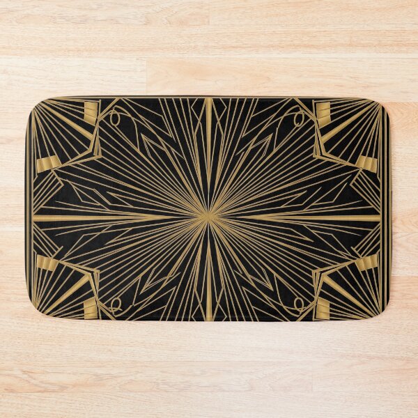 Item preview, Gold Art Deco Geometric Sunburst designed and sold by UrbanPrts.
