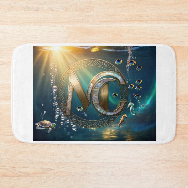 Item preview, MaramaCréations Monogram Ocean designed and sold by Hawaii26.