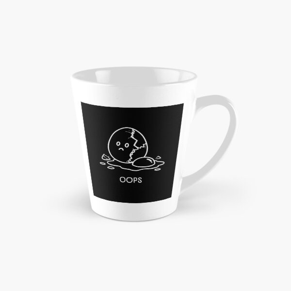 Item preview, Oops Cracked Egg – Funny Minimalist Food Humor Design designed and sold by SakuraHQ.