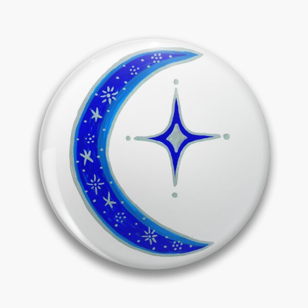 Artikelvorschau, Blauer Mond entworfen und verkauft von Selene-Designs.