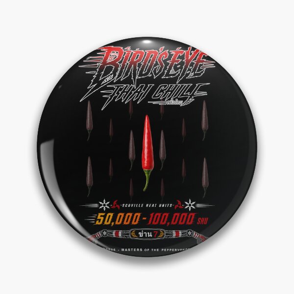 Item preview, Bird's Eye Thai Chili: Pepper & Scoville Heat Units designed and sold by Jessie Slamwhorella.