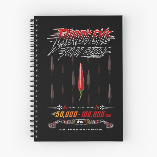 Item preview, Bird's Eye Thai Chili: Pepper & Scoville Heat Units designed and sold by Jessie Slamwhorella.