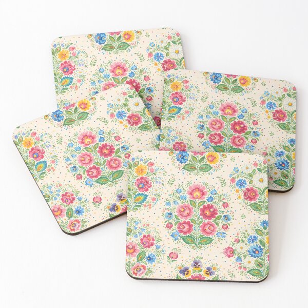 Item preview, 2 Traditional Polish Folk Art Wycinanki Floral Pattern designed and sold by ART ATTACK ZONE.