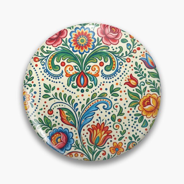 Item preview, 4 Traditional Polish Folk Art Wycinanki Floral Pattern designed and sold by ART ATTACK ZONE.