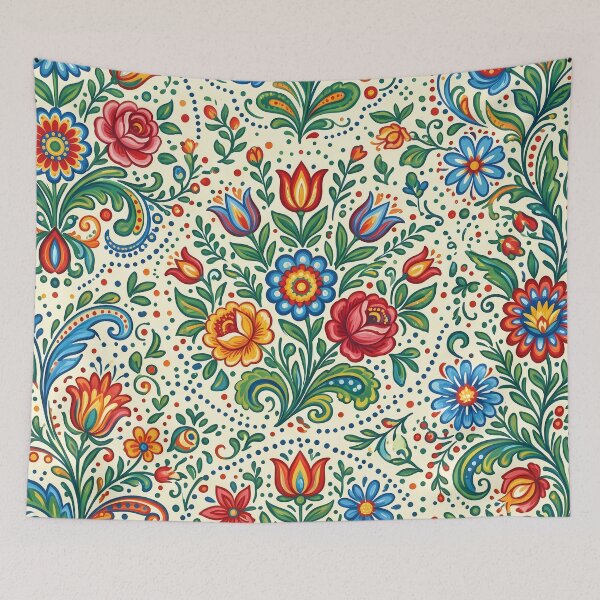 Item preview, 4 Traditional Polish Folk Art Wycinanki Floral Pattern designed and sold by ART ATTACK ZONE.