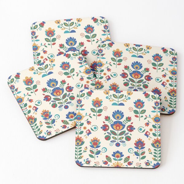 Item preview, 6 Traditional Polish Folk Art Wycinanki Floral Pattern designed and sold by ART ATTACK ZONE.