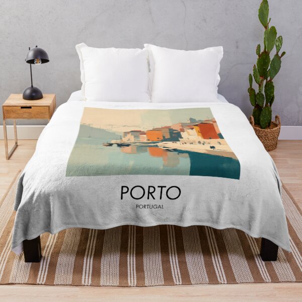 Item preview, Porto Portugal Vintage Travel Poster designed and sold by MarkedArtPrints.