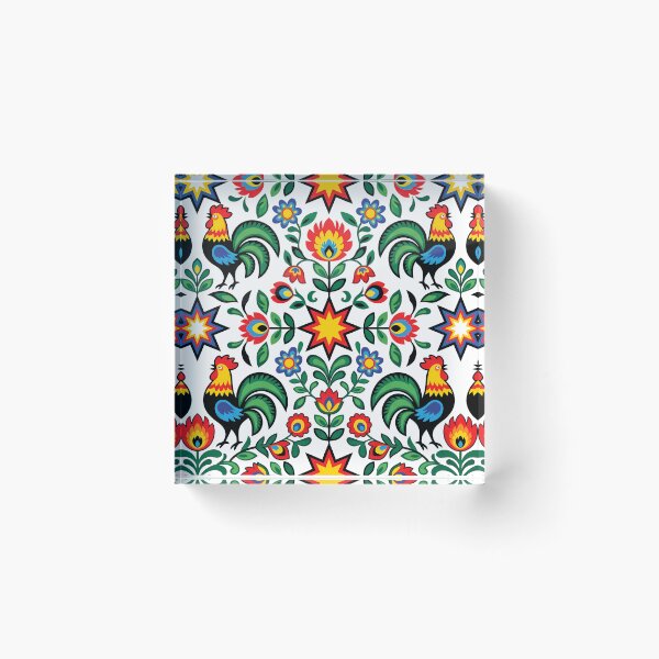 Item preview, 7 Traditional Polish Folk Art Wycinanki Floral Pattern designed and sold by ART ATTACK ZONE.