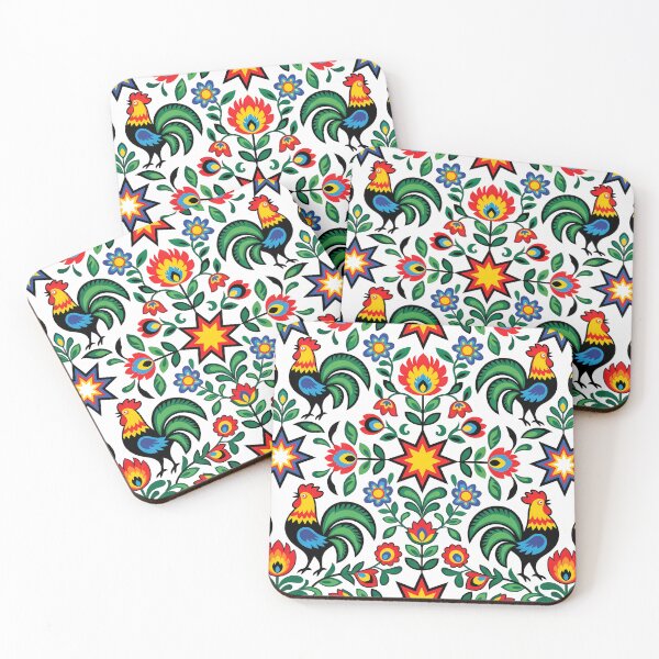 Item preview, 7 Traditional Polish Folk Art Wycinanki Floral Pattern designed and sold by ART ATTACK ZONE.