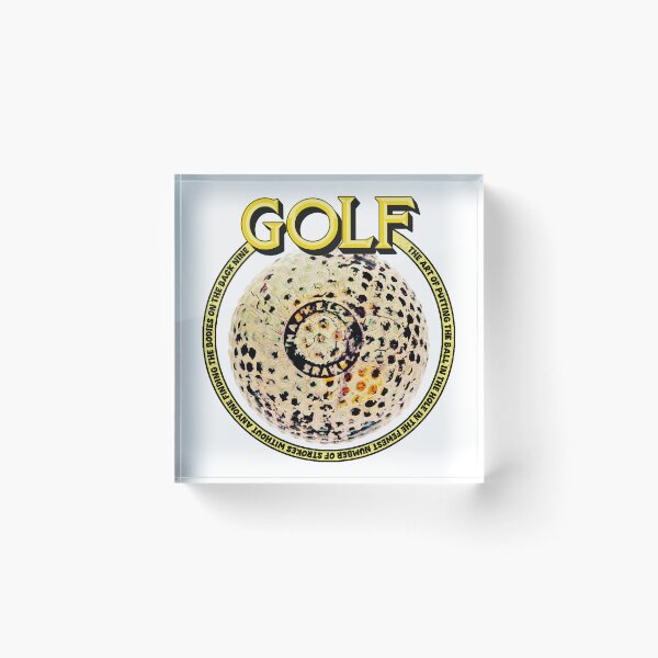 Item preview, Golf emblem celebrating the novel use of the Back Nine designed and sold by TJDraws.
