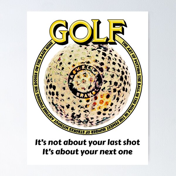 Item preview, Golf emblem celebrating the novel use of the Back Nine designed and sold by TJDraws.