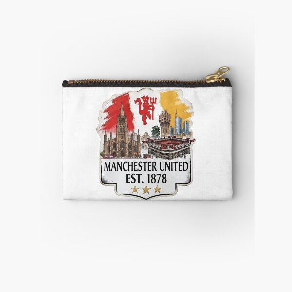 Item preview, Manchester United Red Devils Skyline Football Crest designed and sold by annaarthk.