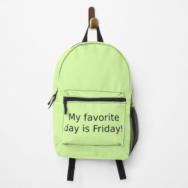 Item preview, My favorite day is Friday! designed and sold by English Learning.